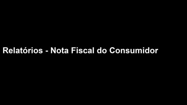 Relatório NFC-e - Resumo / Simplificado / Detalhado