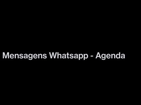 Mensagens WhatsApp